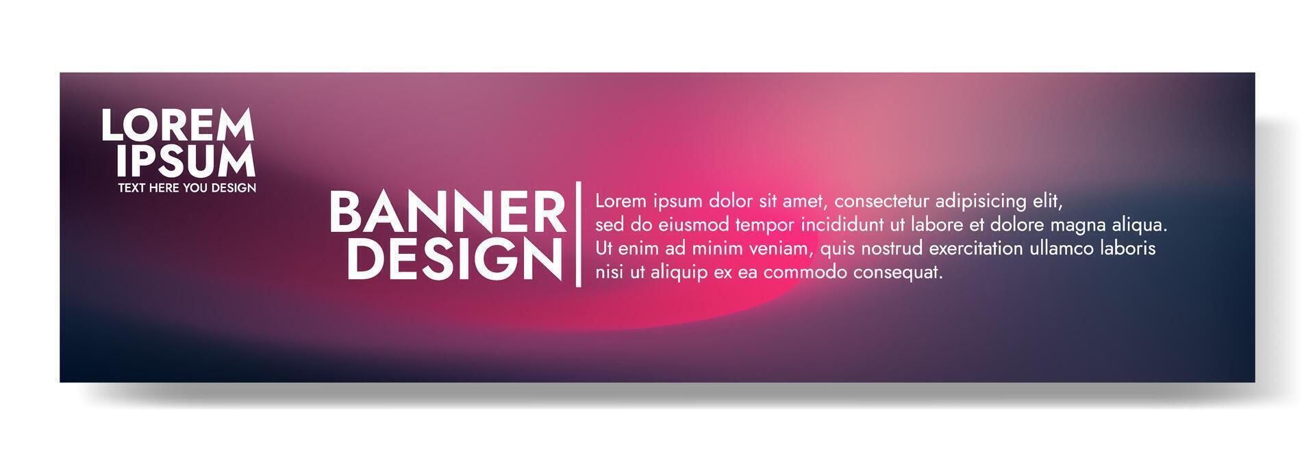 Gradient Background Template Modern Purple Pink Website vector