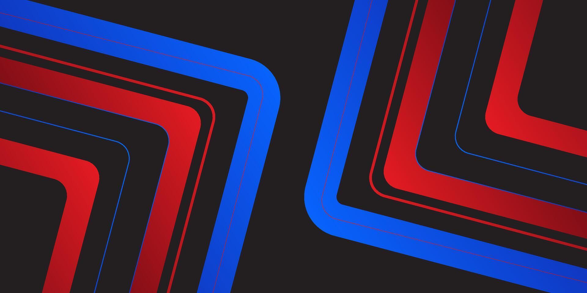 Bright paper cut abstract background with combination of blue and red checkered pattern with soft color gradient in the background. Eps10 vector