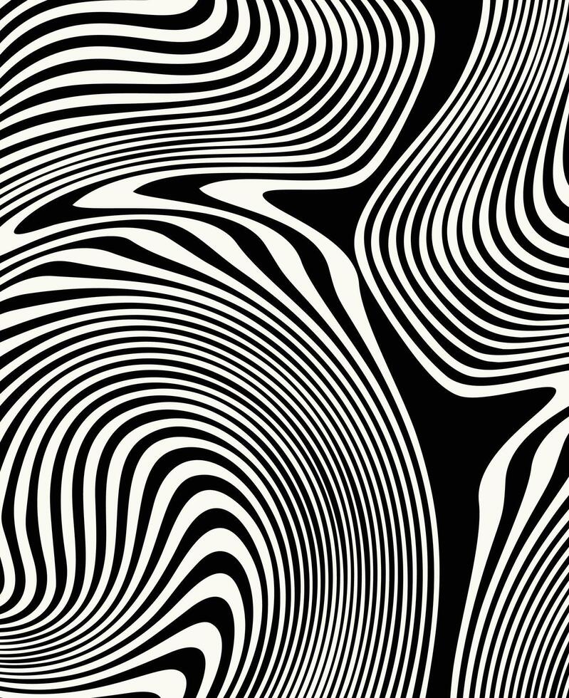 kinetic line abstract liquid pattern background vector
