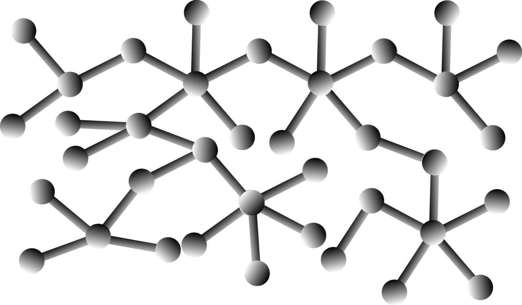 Science material with dark and white shade vector