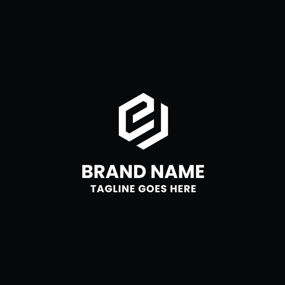 E Letter Logo Design vector