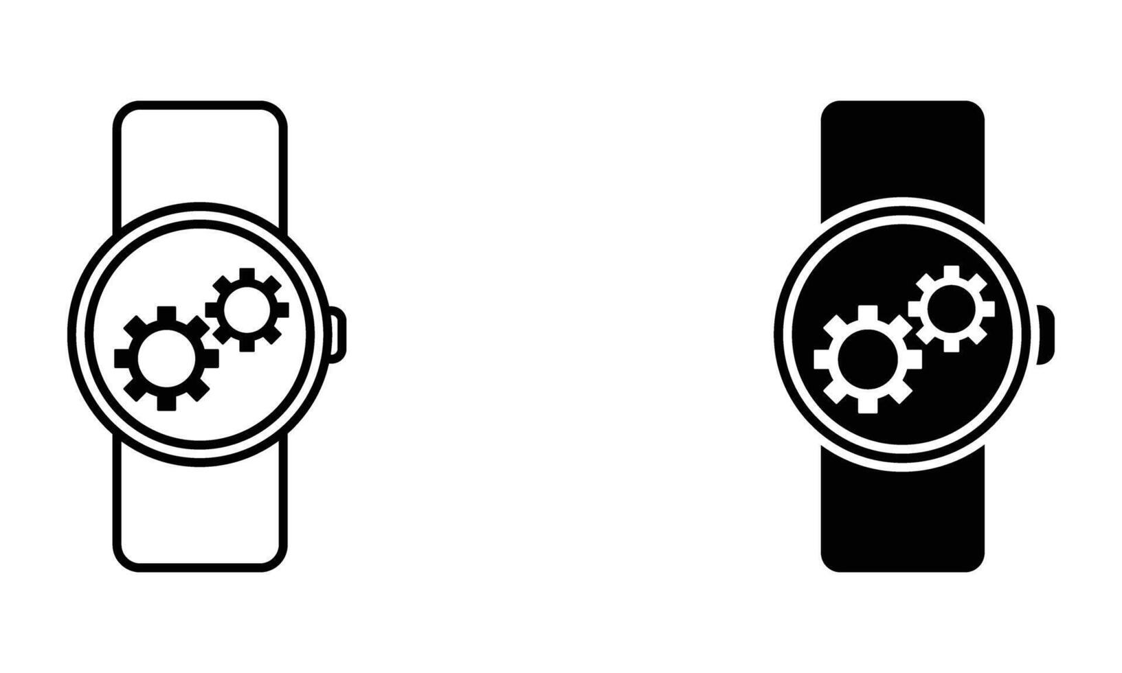 mechanic of wristwatch icon vector