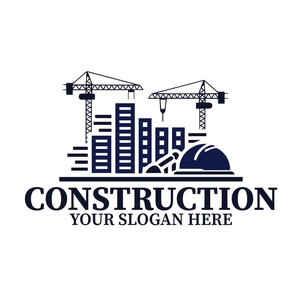 real estate realtor, construction, property logo designer vector