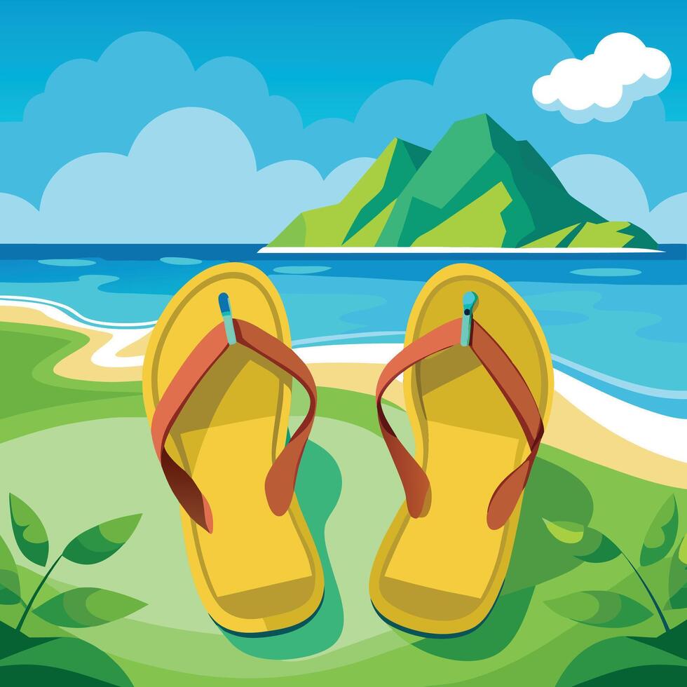 Vibrant summer designs perfect for seasonal projects, digital art, and creative decor. vector