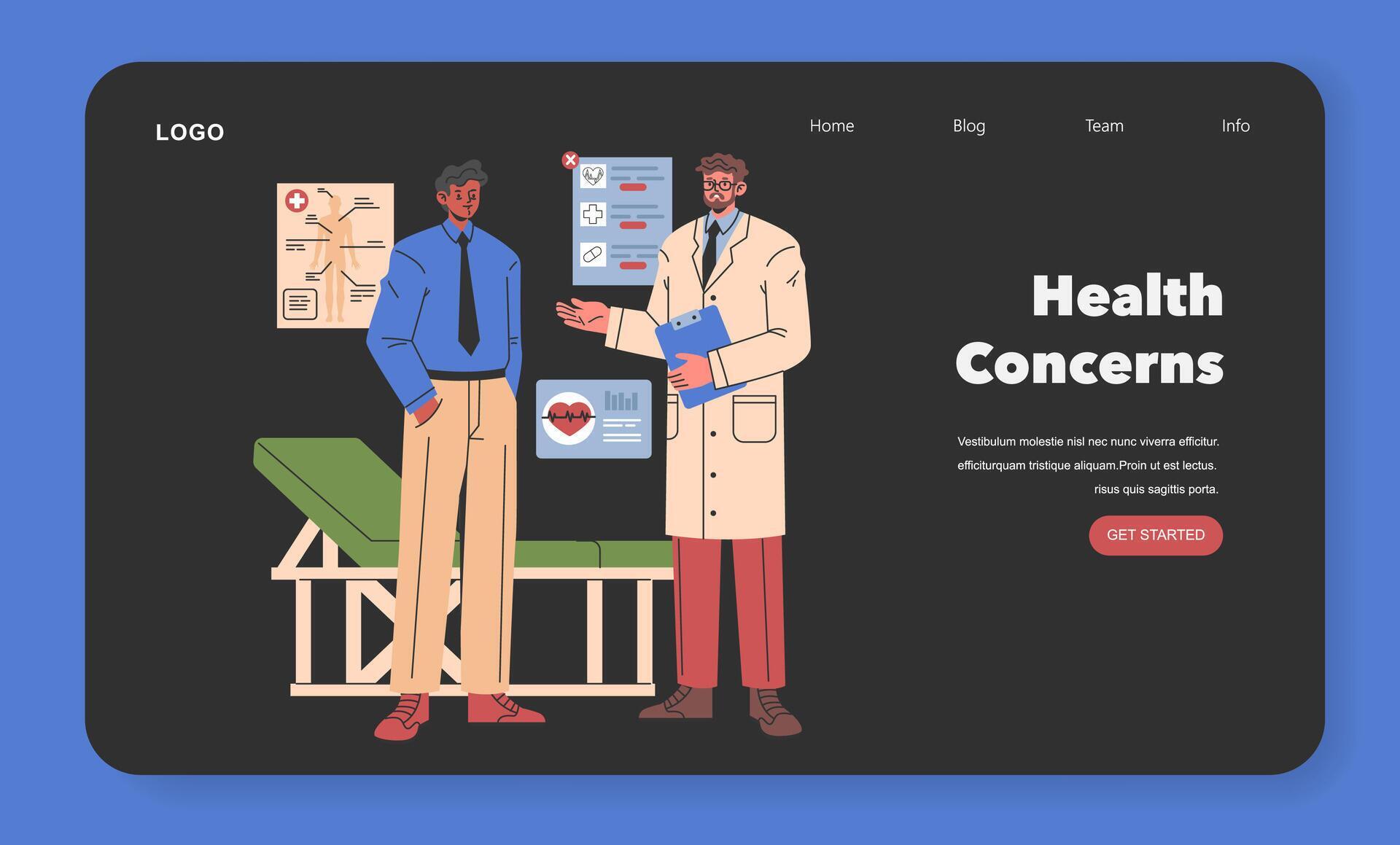 Men Midlife Crisis. Flat Illustration 54201751 Vector Art at Vecteezy