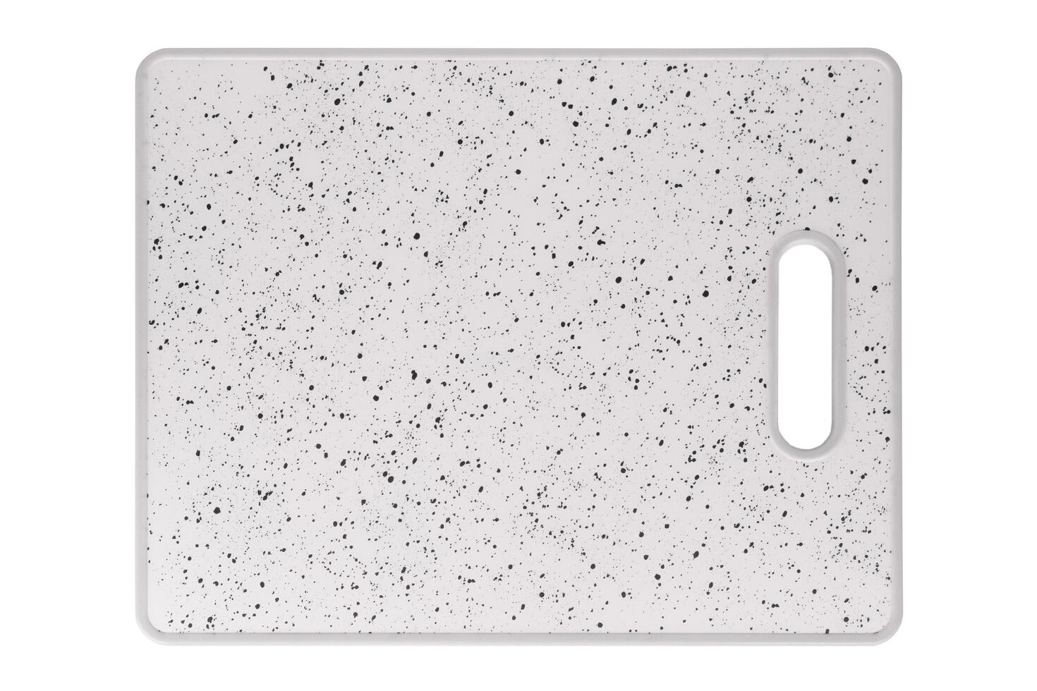 gray kitchen cutting board isolate photo