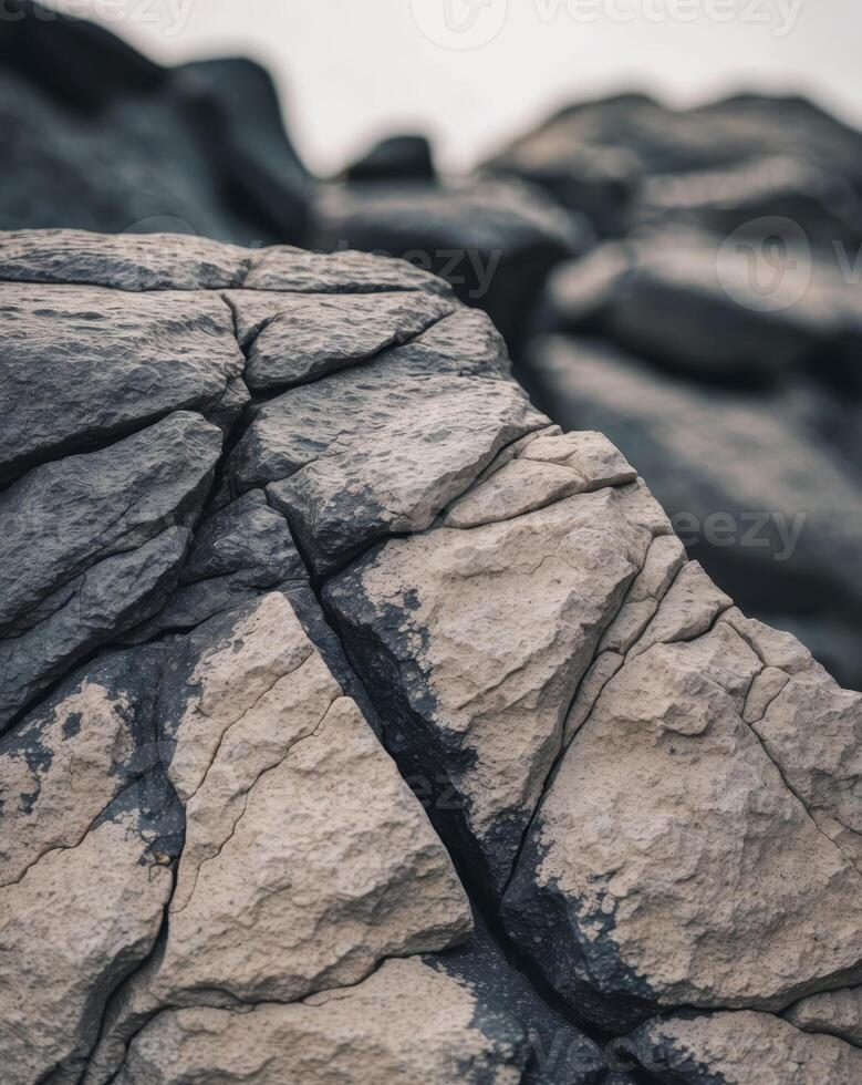 Dramatic Rock Texture - A Stunning Natural Design photo