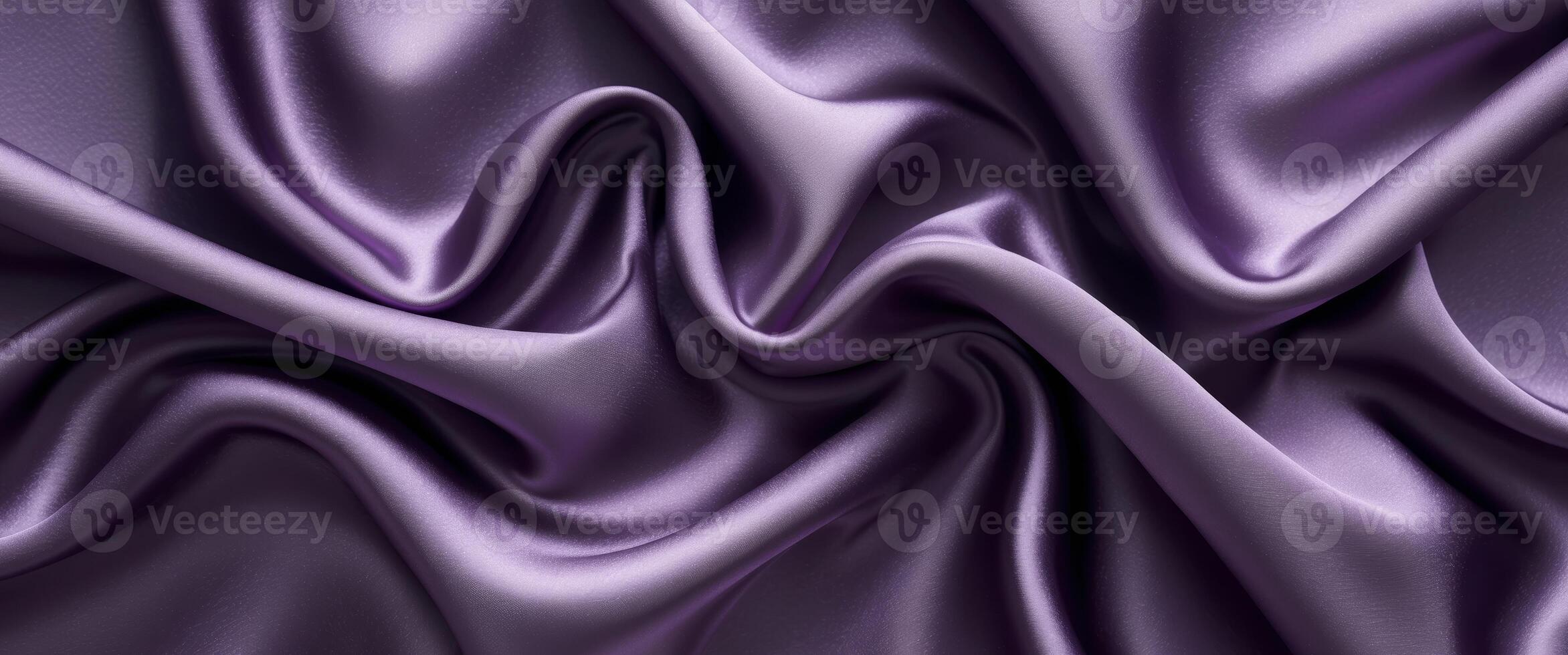 beautiful elegant wavy dark purple satin silk luxury cloth fabric texture abstract background design card or banner photo