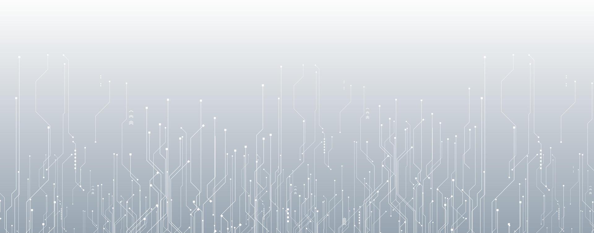 Abstract background with white lines and dots vector