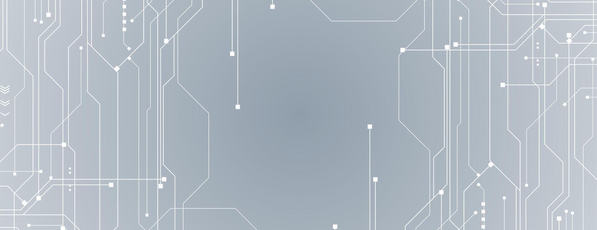Abstract background with white lines and dots vector