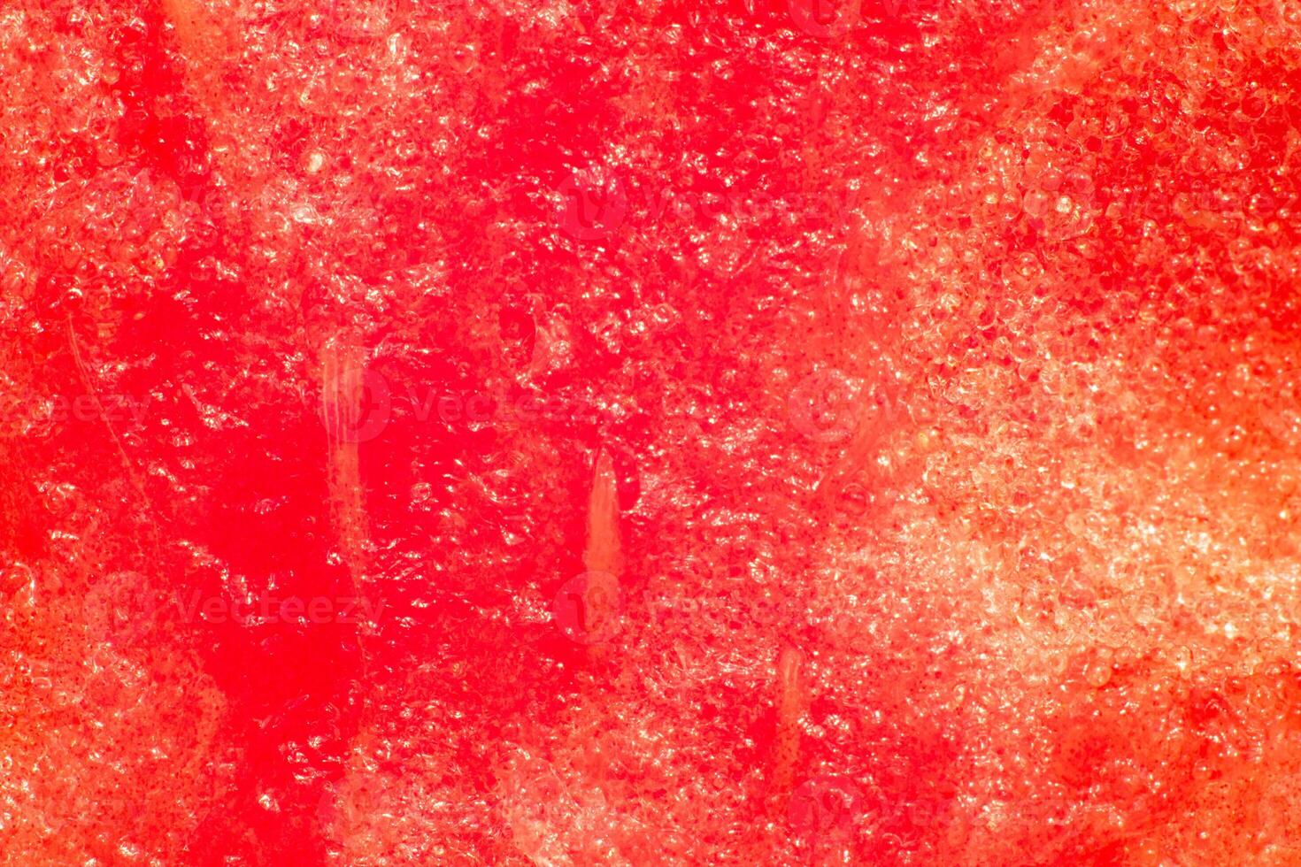 Texture of the pulp of watermelon, macro photography, melon photo