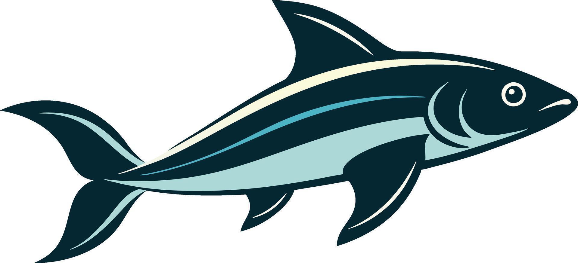 Illustration of Sea Fish clipart vector