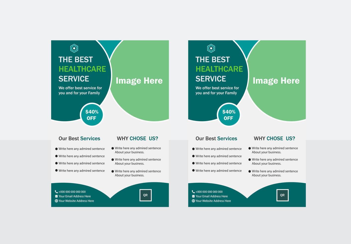 Creative Flyer Designs Perfect for Business or Events vector