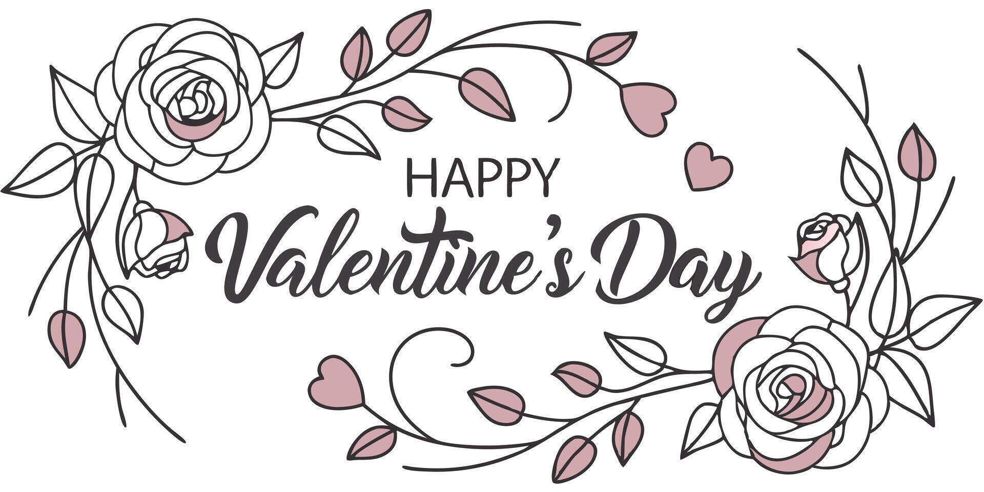 silhouettes of two cranes forming a heart with th full of romantic and artistic elements perfect for Valentine's Day and creative designs. vector