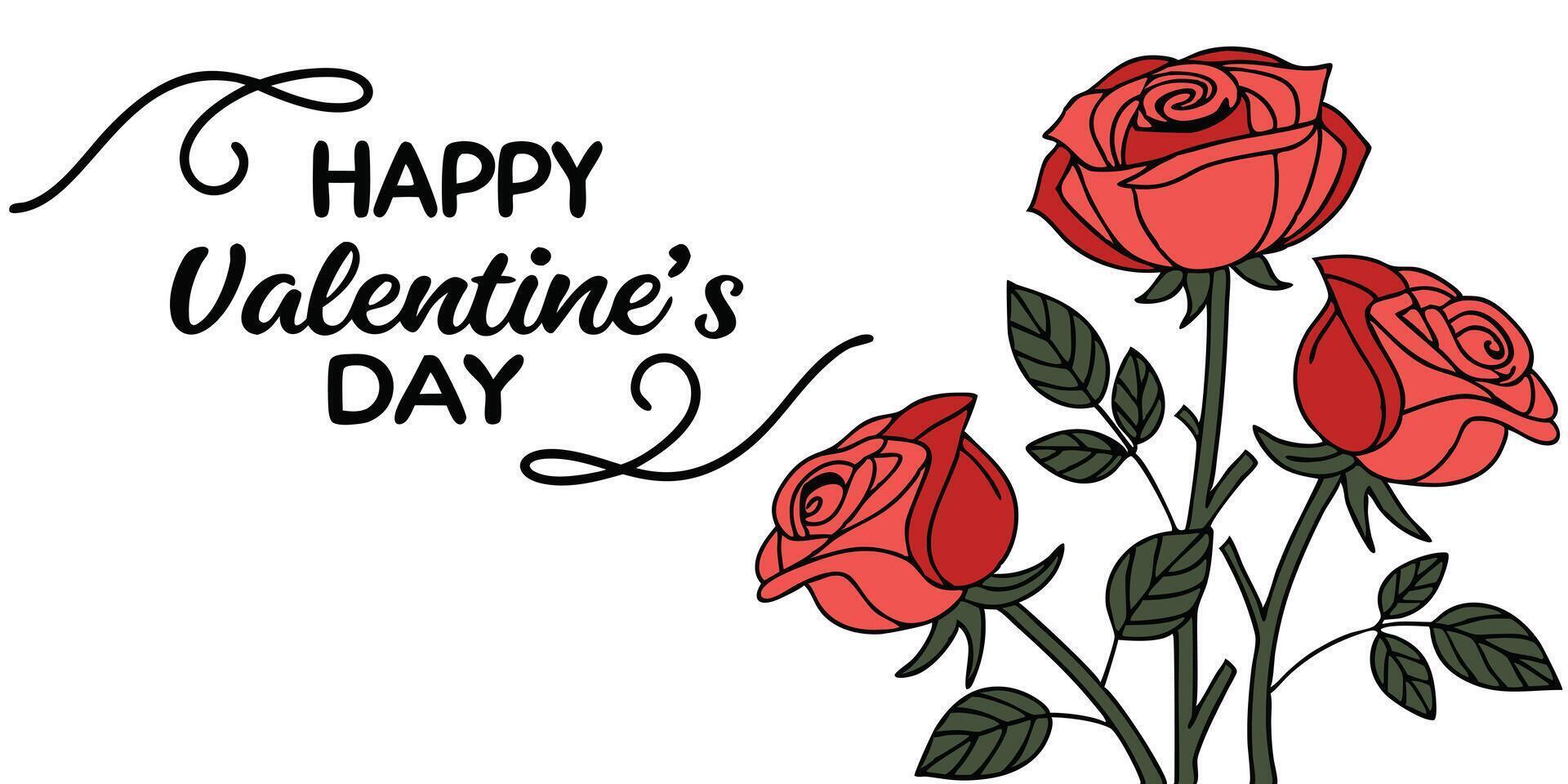 minimal red rose outline design against a soft bl full of romantic and artistic elements perfect for Valentine's Day and creative designs. vector