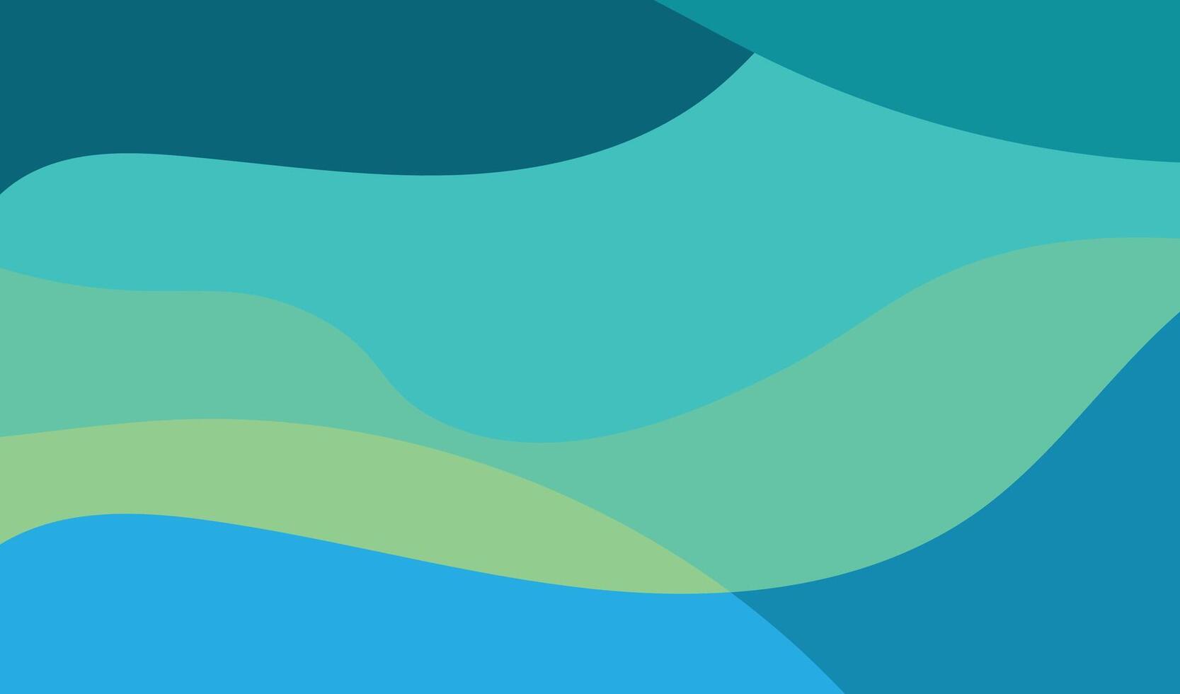 abstract blue wave background vector