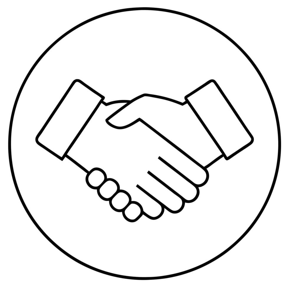 Handshake Agreement Partnership, Collaboration, Deal, Success, Unity, Teamwork, Bond, Connection, Tr vector