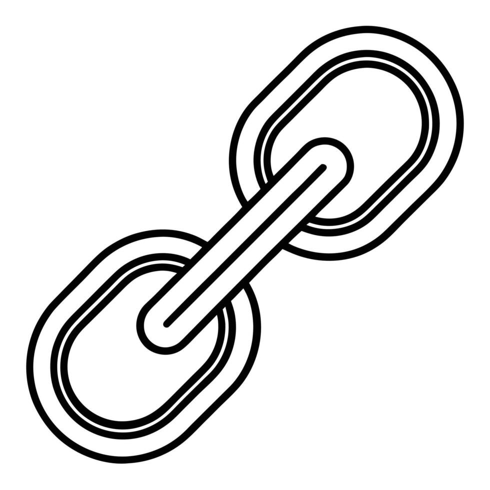 Interlinked Chain Links Connection, Unity, Strength, Bond vector