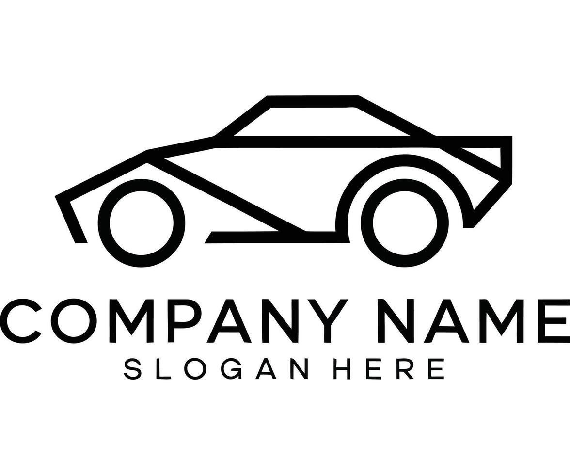 Sharp Shapes for a Modern Car Brand. vector