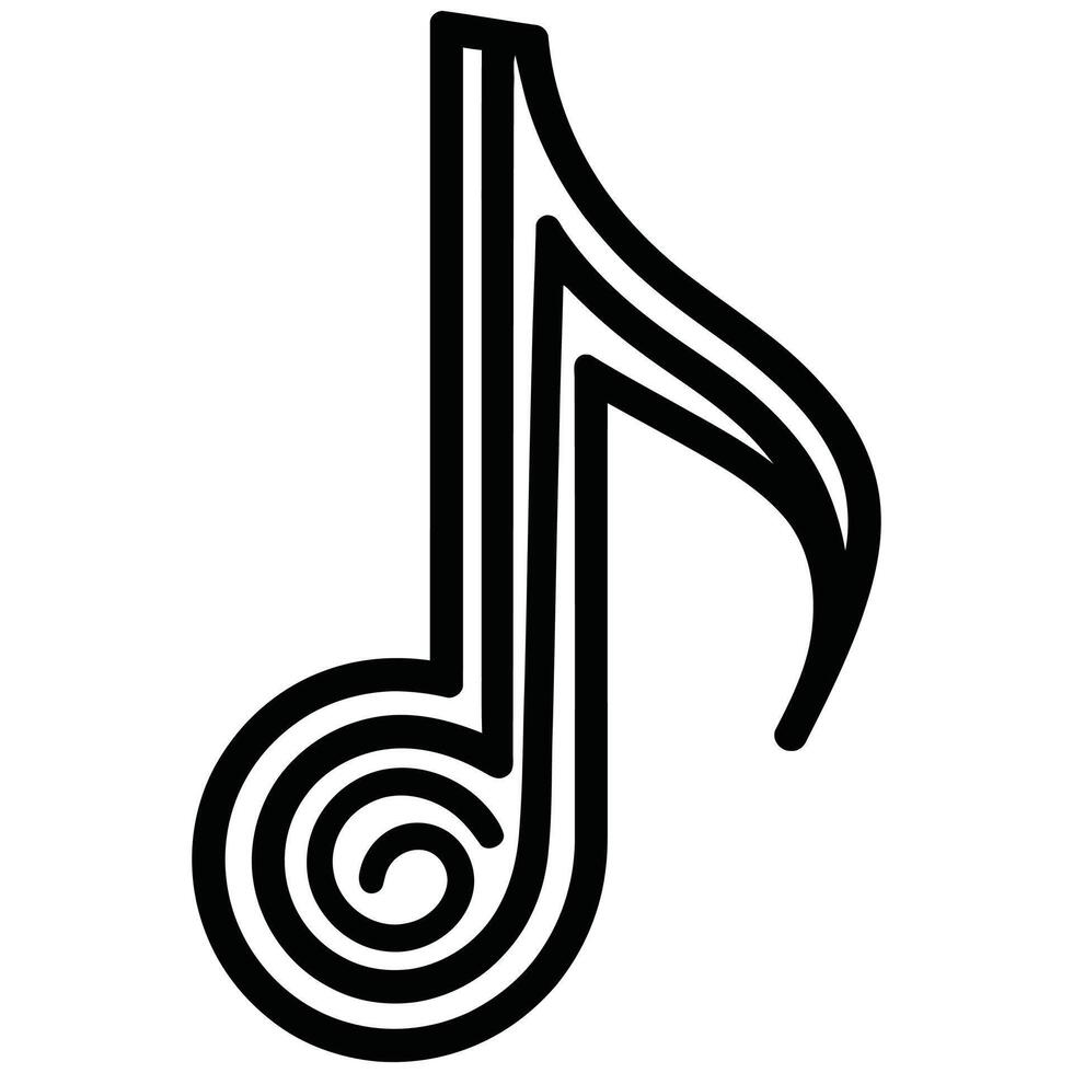Music note clip art free download vector