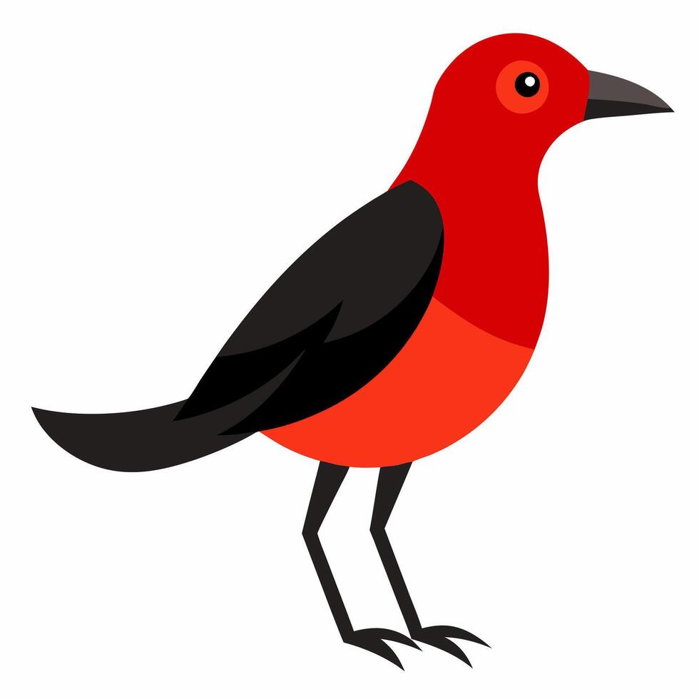 Abstract Bird Silhouette Artistic Concept vector