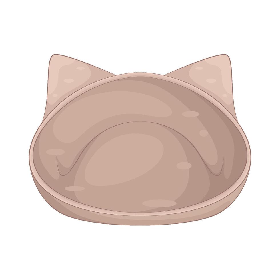 Illustration of Cat Food Bowl vector