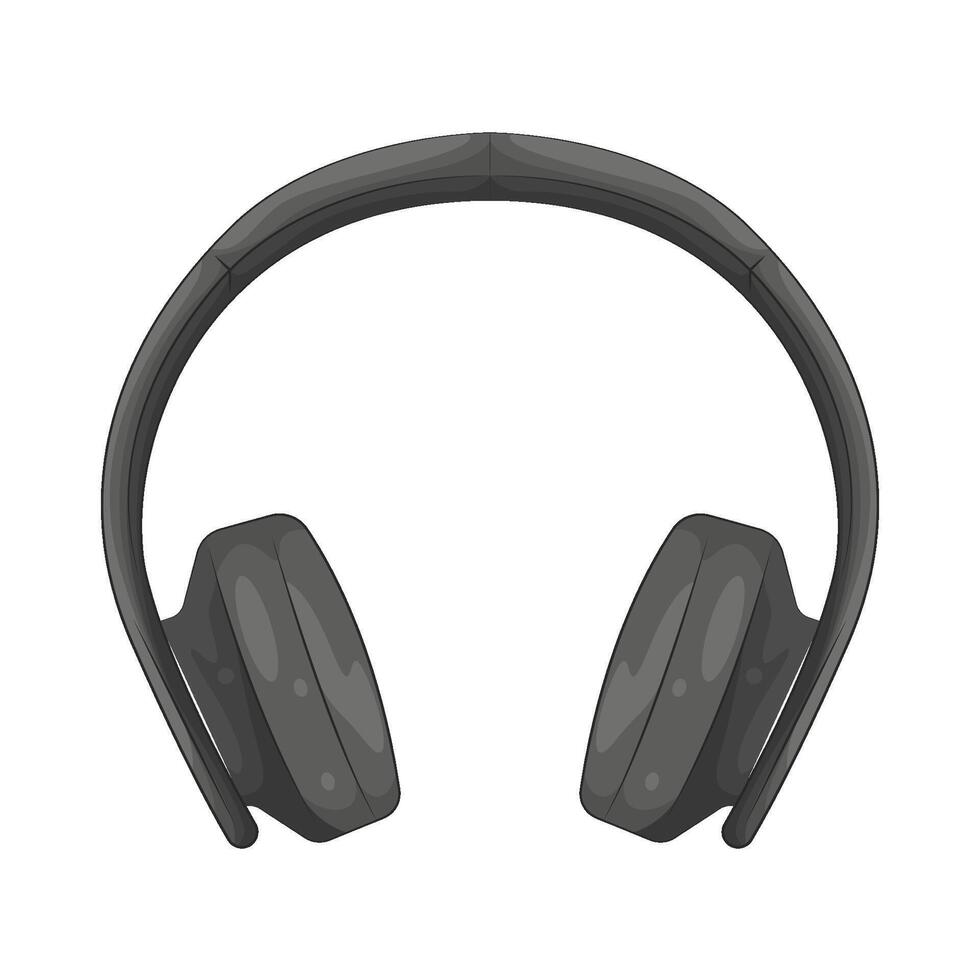 Illustration of headphone vector