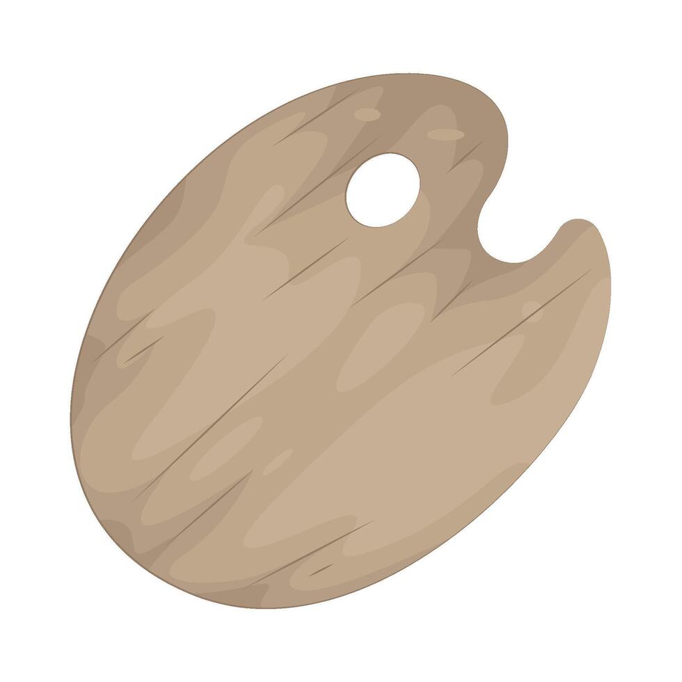 Illustration of Paint Tray vector