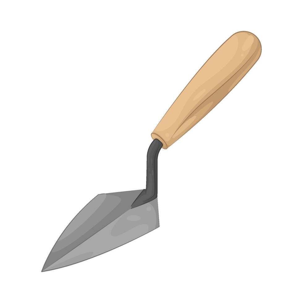 Illustration of Trowel vector
