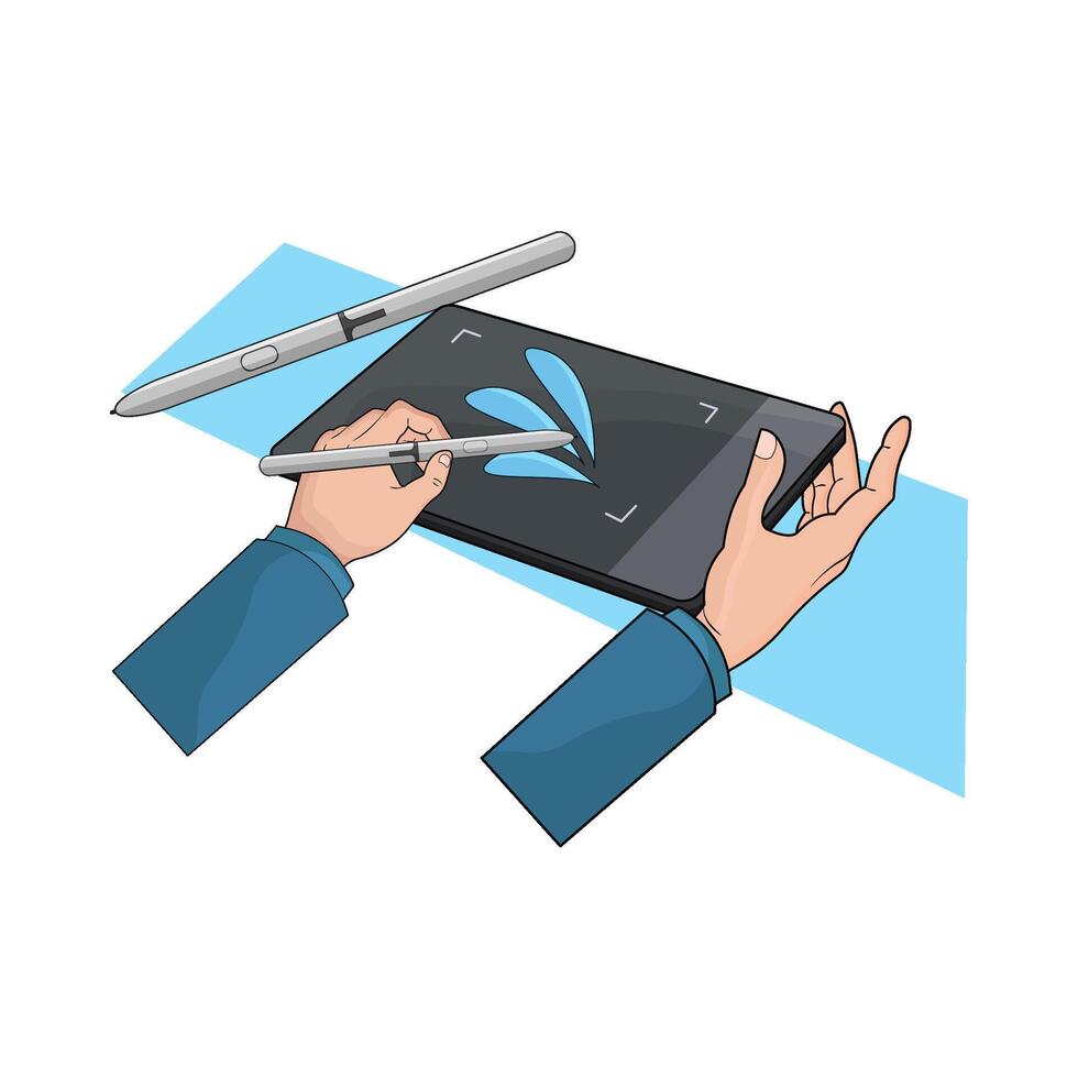 Create Masterpieces on Pen Tablet vector