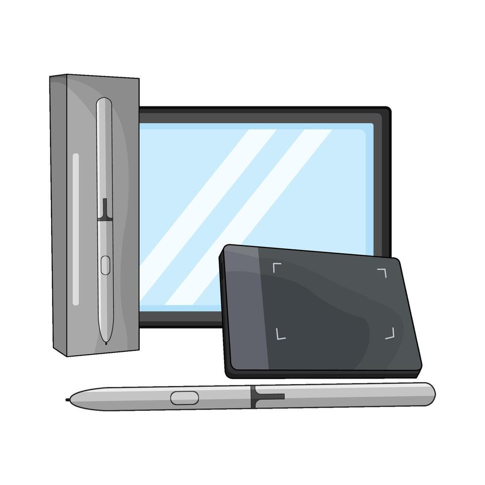 Digital Art Tools of the Future vector