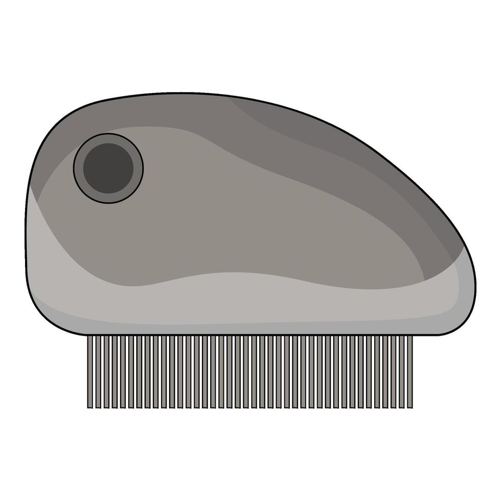 illustration of Flea Comb vector