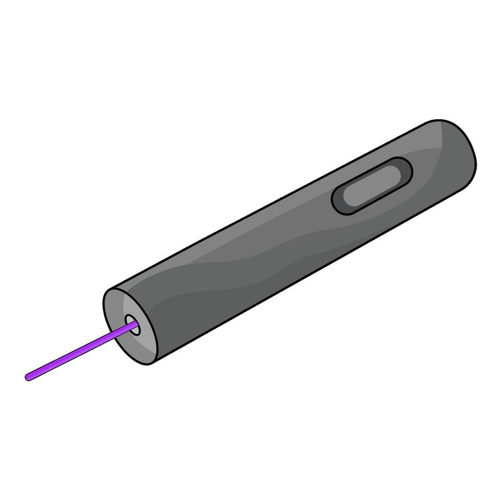 illustration of Pet Laser Pointer vector