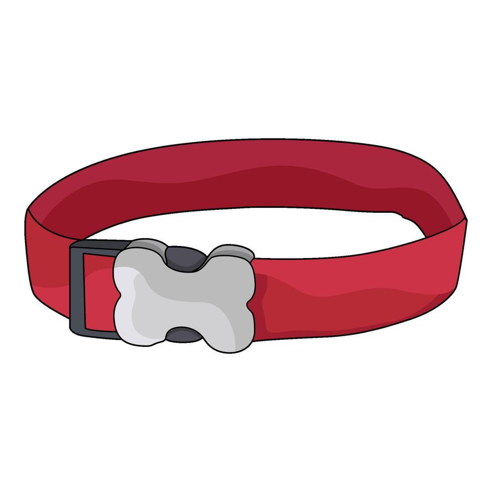 illustration of Dog Collar vector