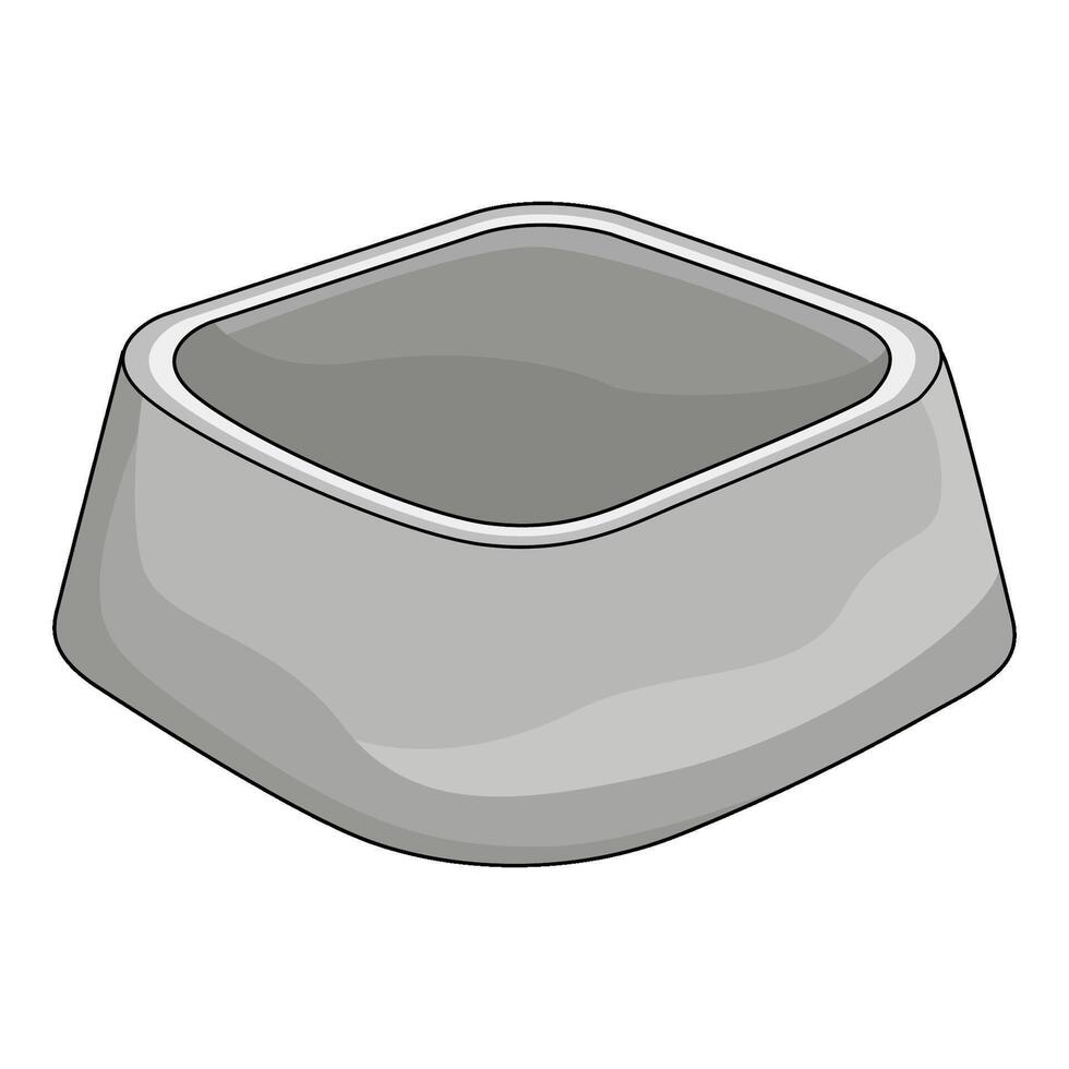 illustration of Dog Food Bowl vector