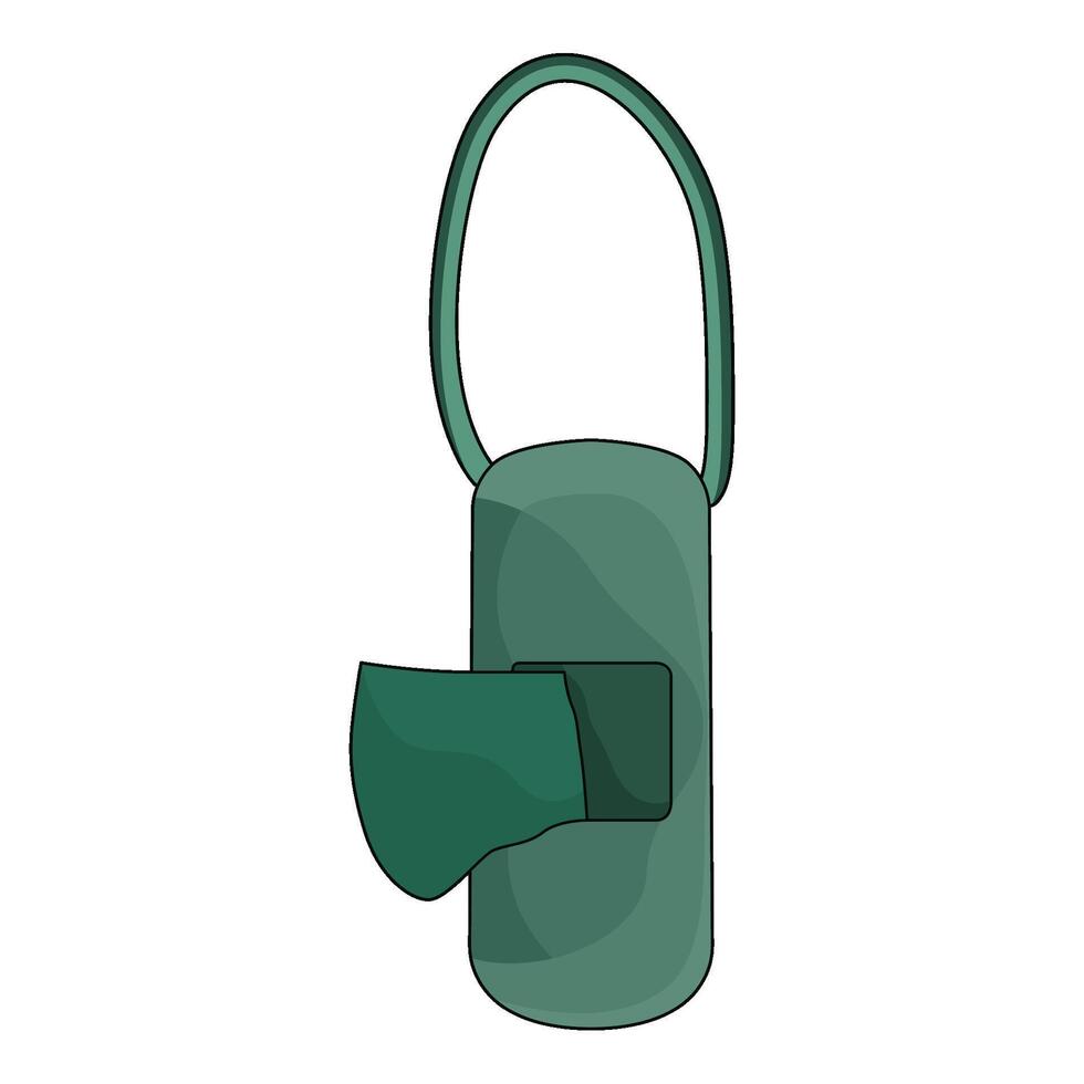 illustration of Poop Bag Dispenser vector