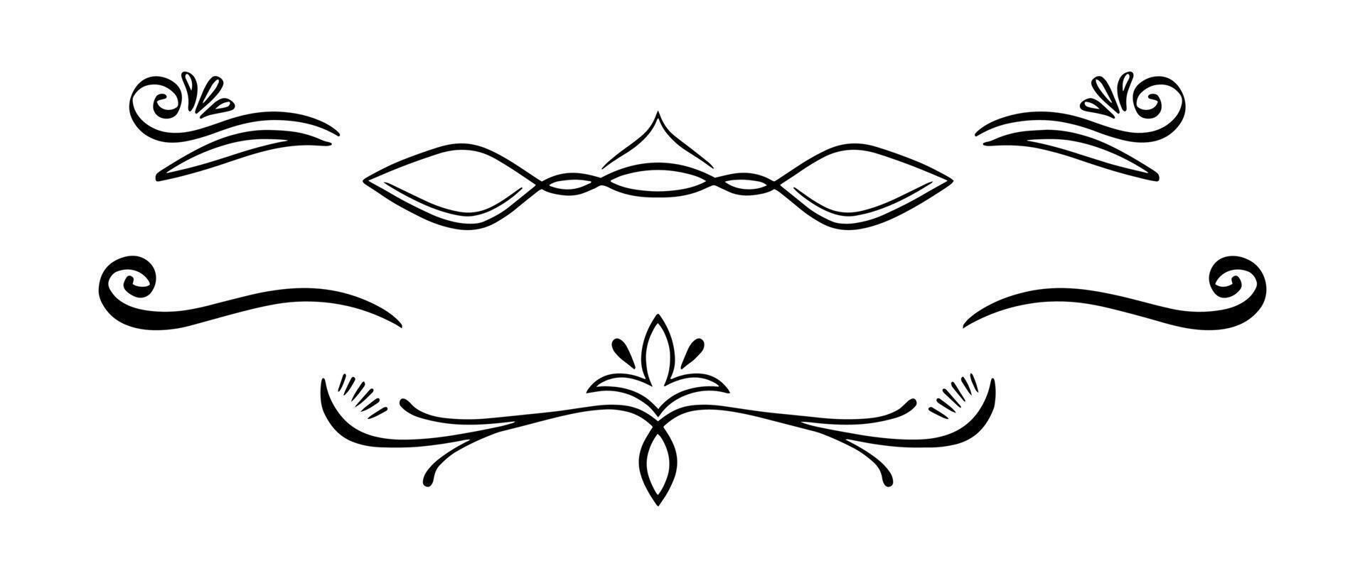 Book element, antique ornate classic floral. vector