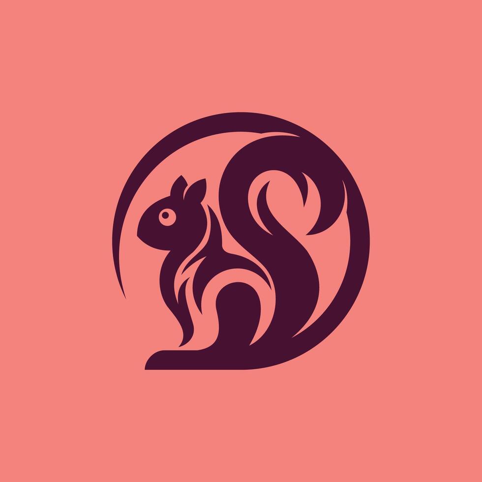 Refined Squirrel Logo Design Inspirations vector