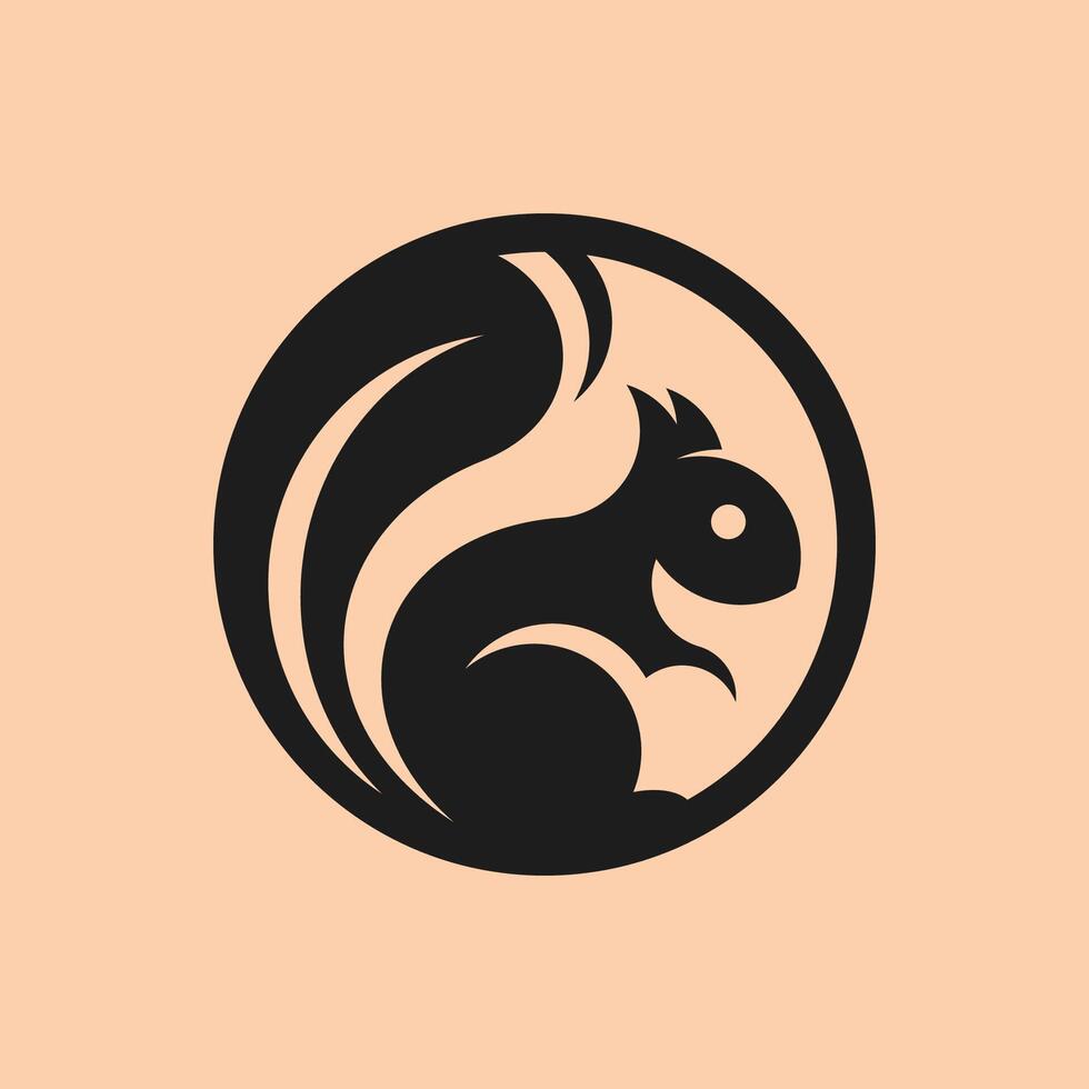 Unique Squirrel Logo Design Inspirations vector