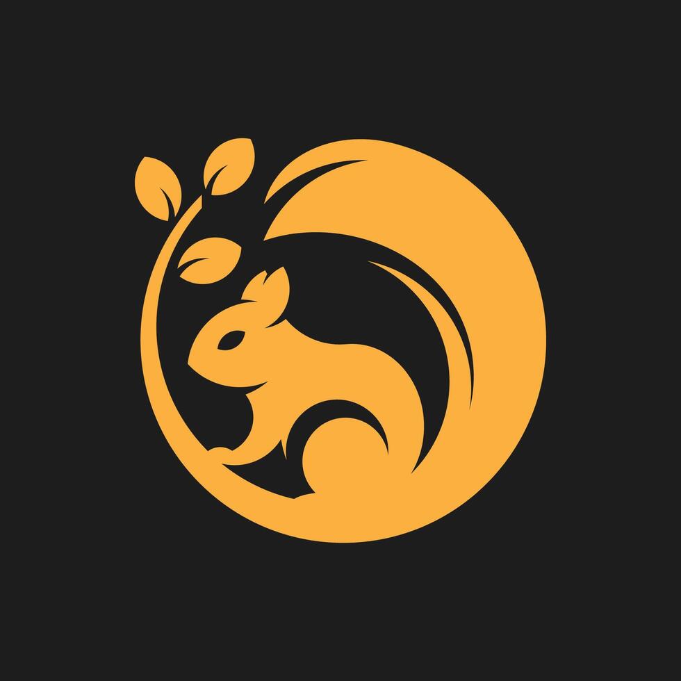Memorable Squirrel Logo For Businesses vector
