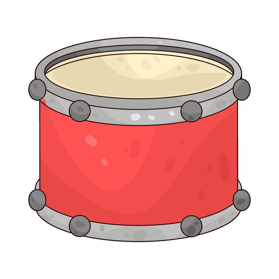 Illustration of Drum vector