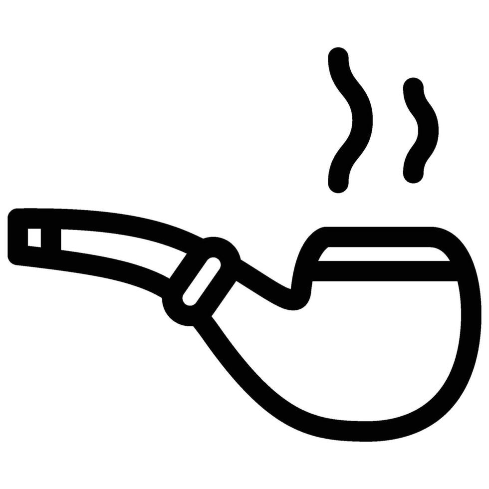 Smoking Pipe Icon vector
