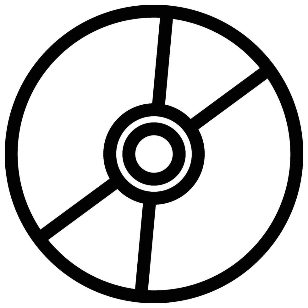 cd or dvd vector