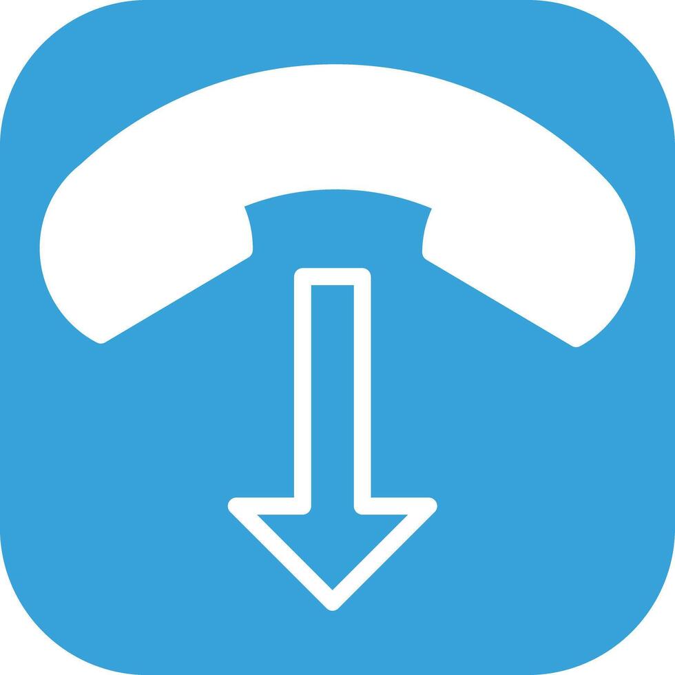Phone and Call Outline Icons vector