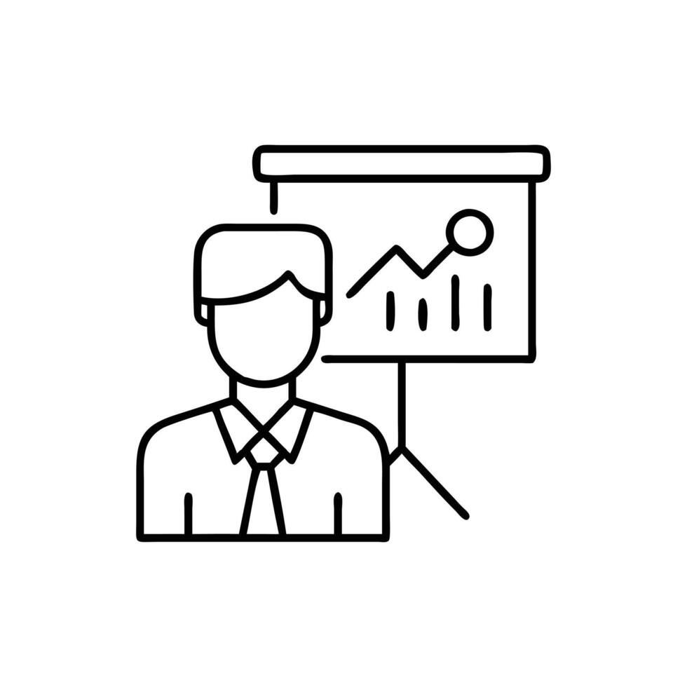 productivity indicator business presentation tray icon vector