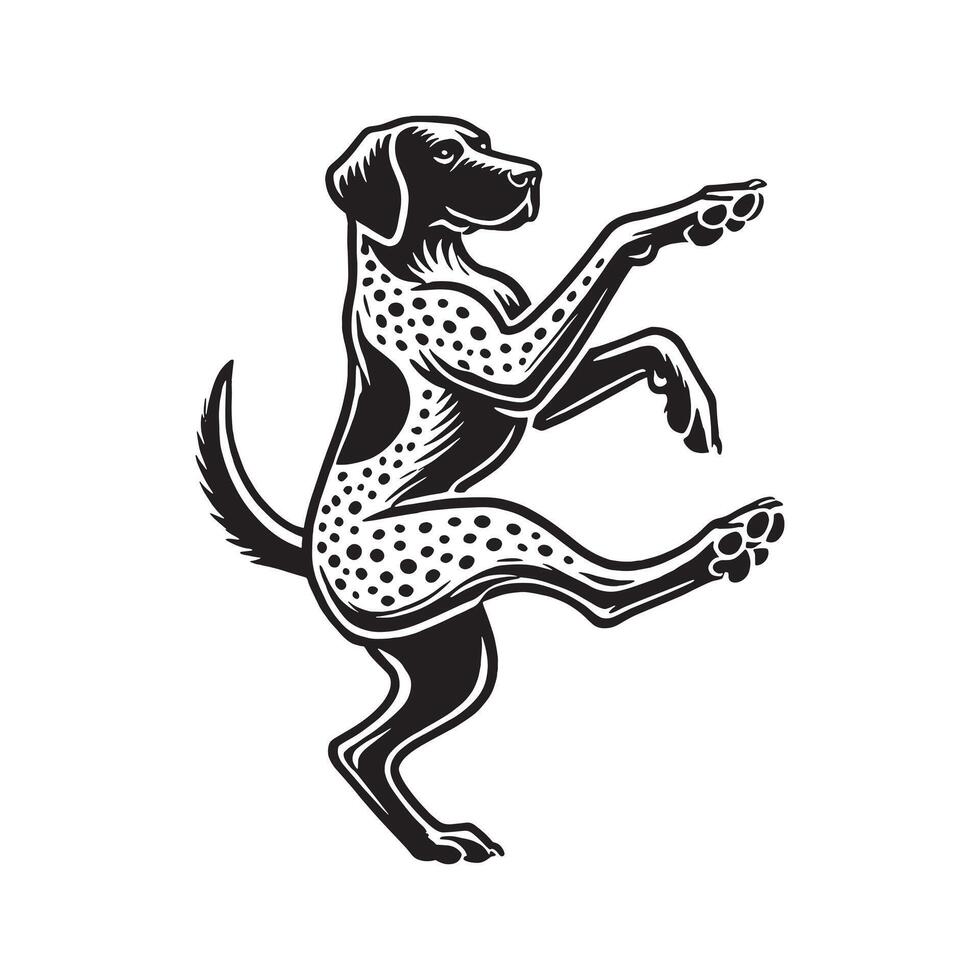 Pointer Pride A Dog for All Seasons vector