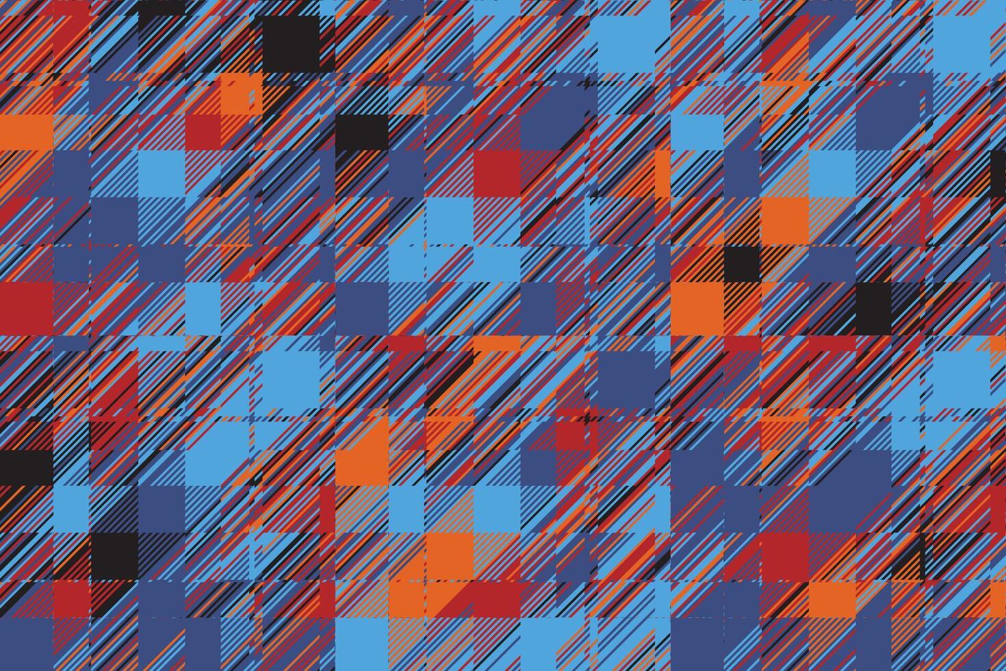 Modern glitch background. Color geometric abstract pattern . vector