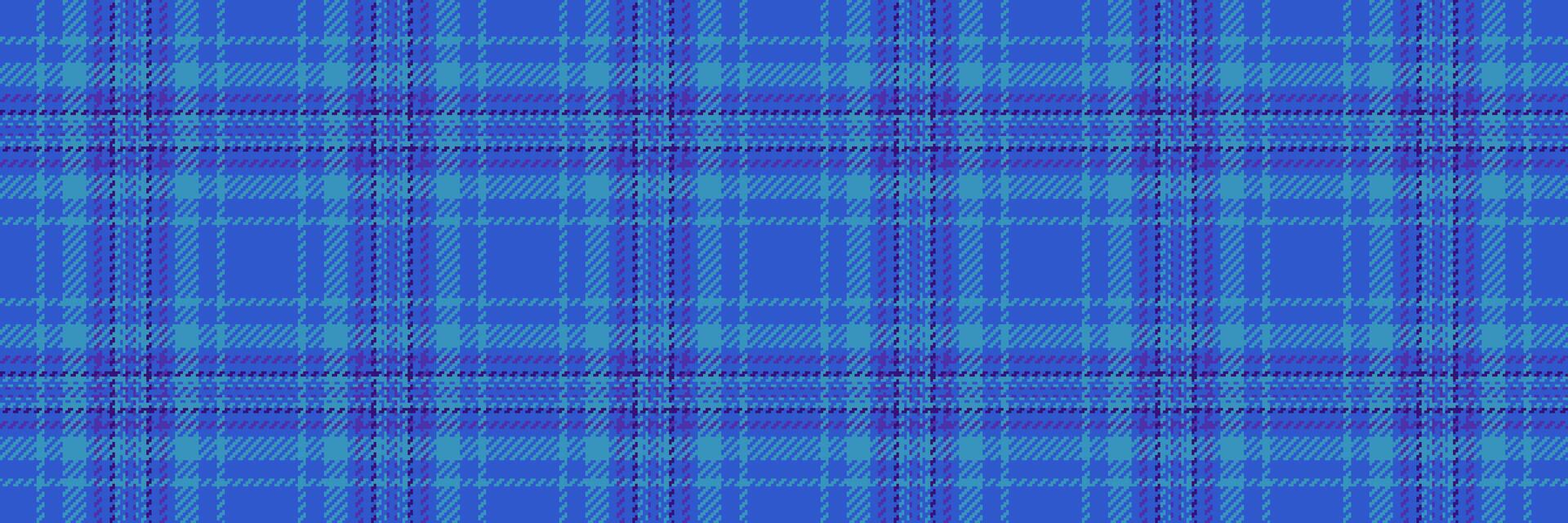 Advertisement seamless texture plaid, panjabi textile pattern . Image tartan background check fabric in blue and cyan colors. vector