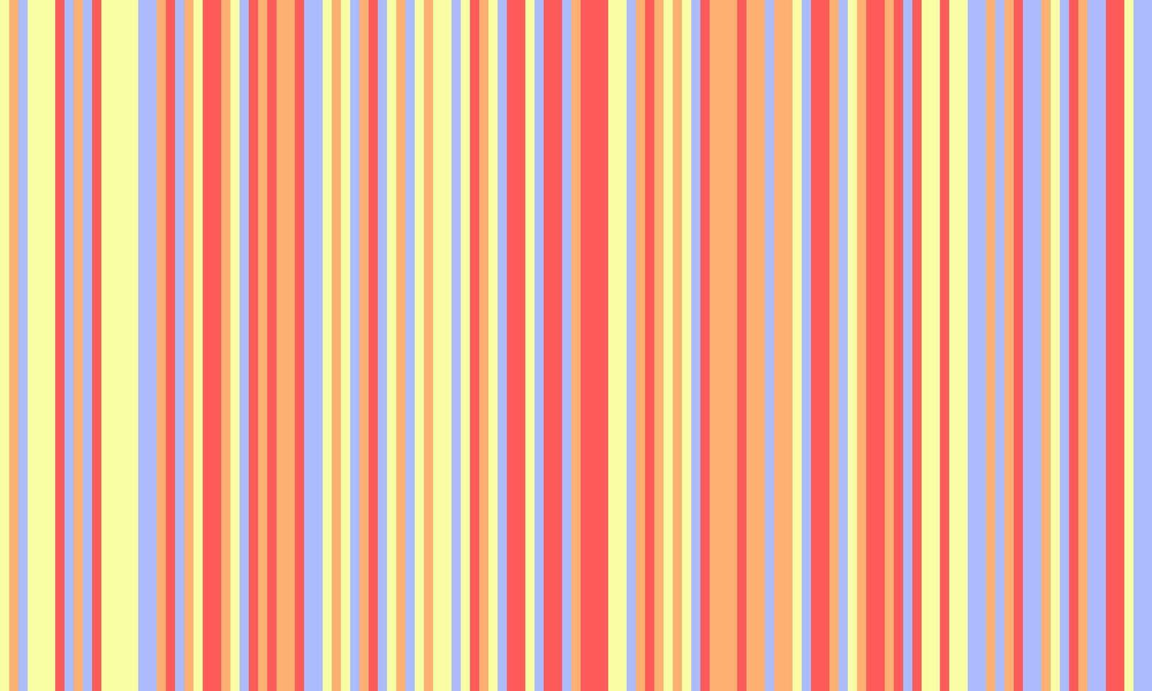 Pattern of vertical stripes, colorful thin and thick lines. Irregular stripe background, seamless texture. Abstract striped geometric design in bright colors. vector