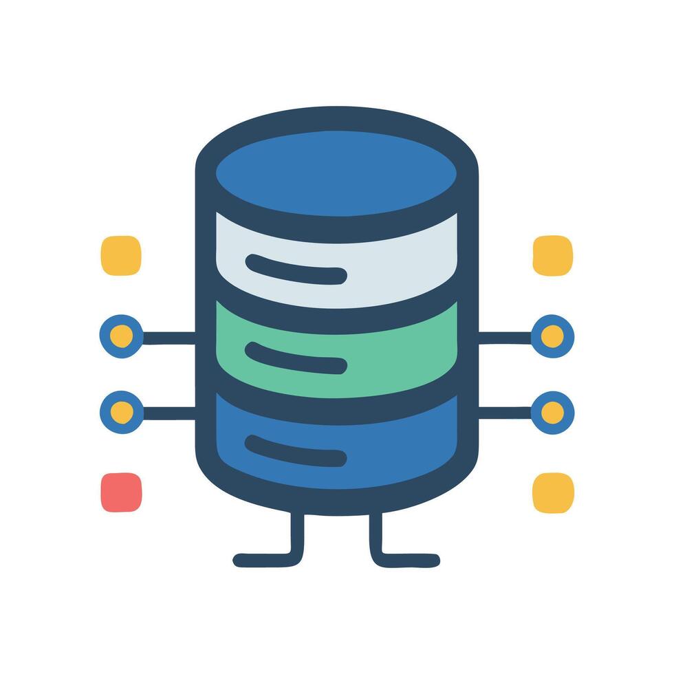 Creative NoSQL Database Icon Representation 54227926 Vector Art at Vecteezy